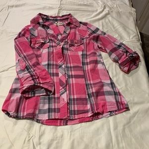 Passport Long sleeve/ 3/4 sleeve Button up